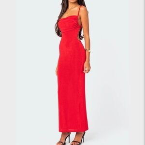 Open back mini dress